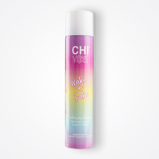 CHI Vibes "Wake and Fake" Soothing Dry Shampoo, Refreshes Hair & Absorbs Oil, 5 fl oz