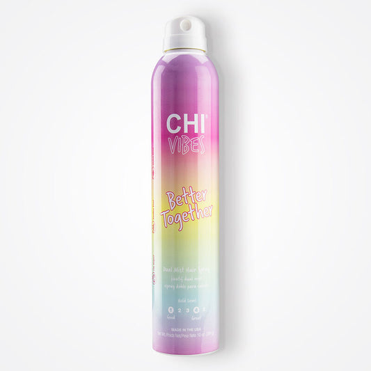 CHI Vibes "Better Together" Dual Mist Hair Spray, Flexible to Firm Hold Setting Spray, 10 fl oz