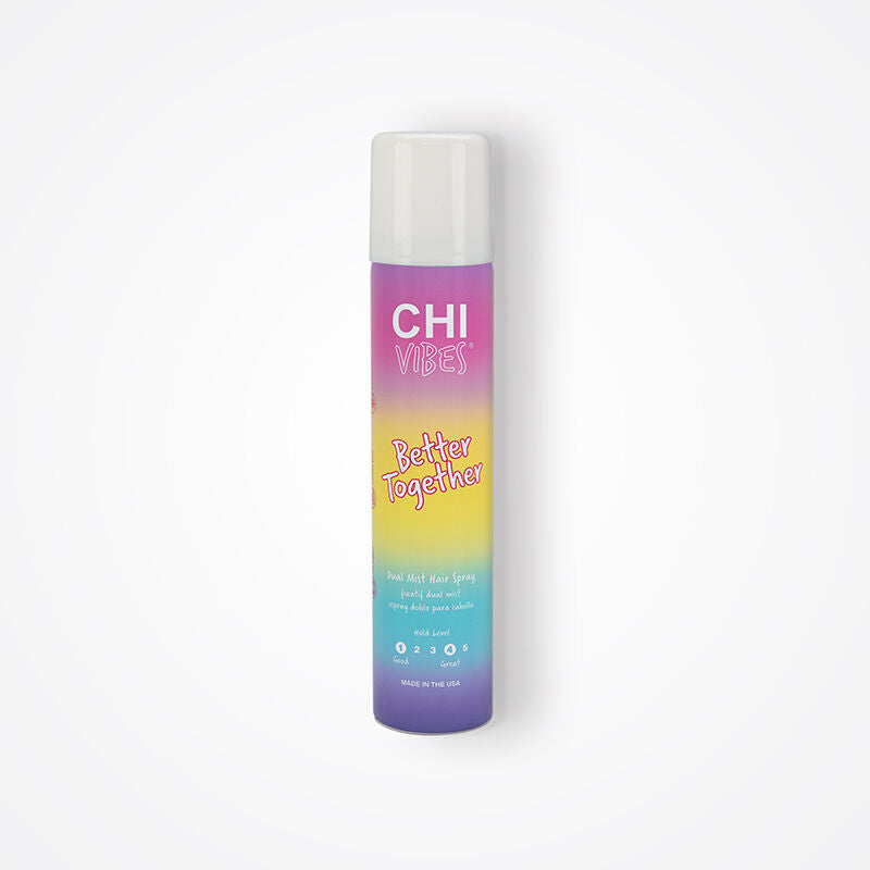 CHI Vibes "Better Together" Dual Mist Hair Spray, Flexible to Firm Hold Setting Spray, 2 fl oz