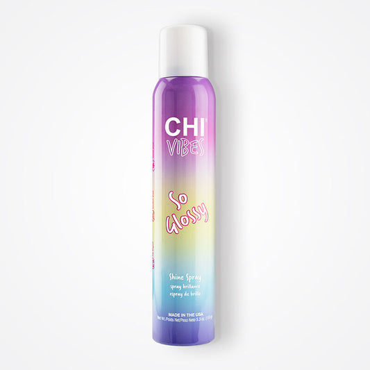 CHI Vibes "So Glossy" Shine Spray, Lightweight Finish for Smooth & Shiny Hair, 5.3 fl oz