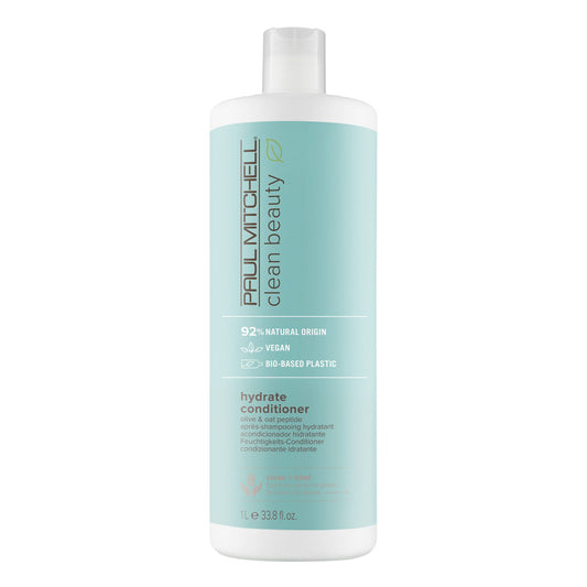 Paul Mitchell Clean Beauty Hydrate Conditioner Moisturizing Conditioner for Dry Hair 33.8 fl oz