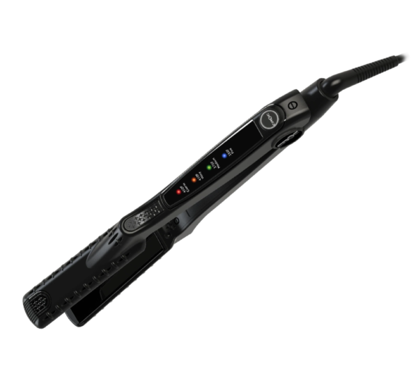 LEDブラックチタン1インチフラットアイロン