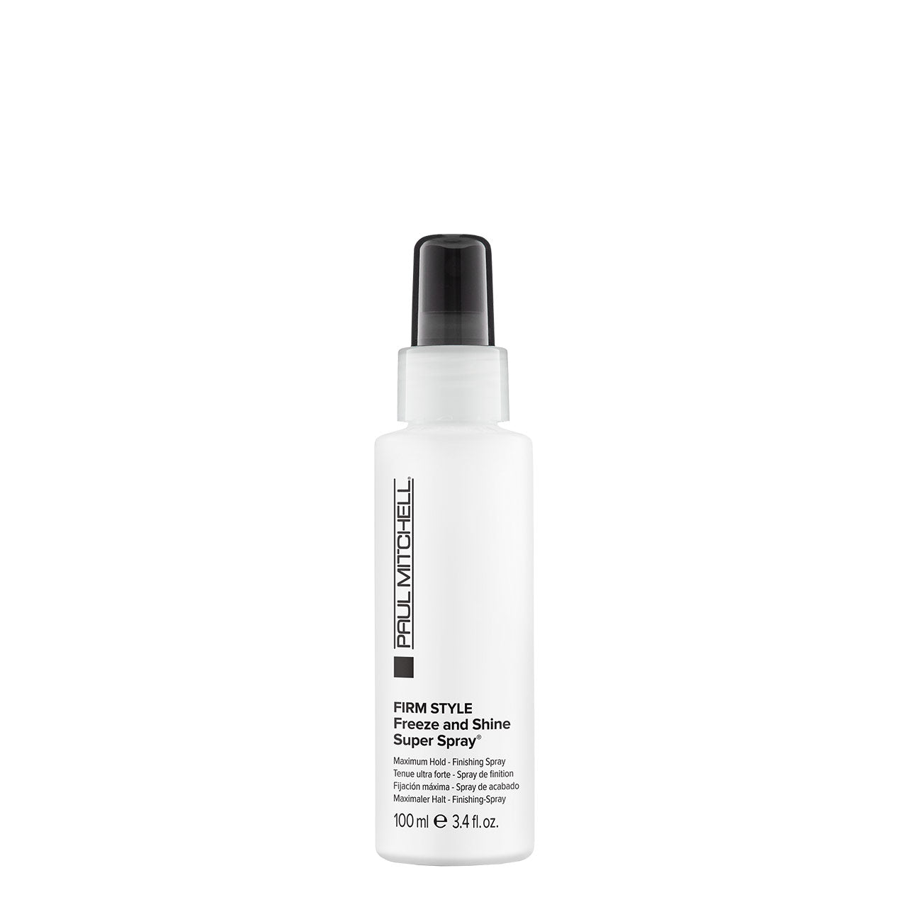 Paul Mitchell Freeze and Shine Super Hairspray Maximum Hold Shiny Finish for Coarse Hair 3.4 fl oz