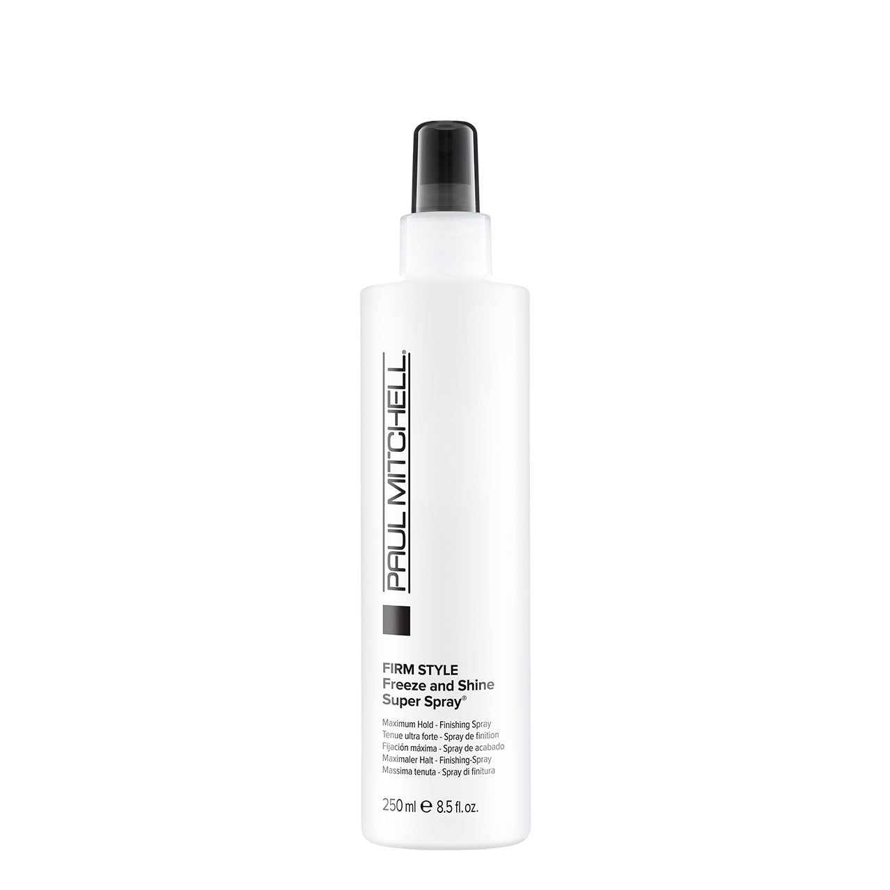 Paul Mitchell Freeze and Shine Super Hairspray Maximum Hold Shiny Finish for Coarse Hair 8.5 fl oz