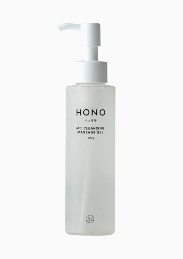 HONO MC Cleansing Massage Gel for Pores, Blackheads, Dead Skin, and Makeup Remover 120g, Made in Japan
