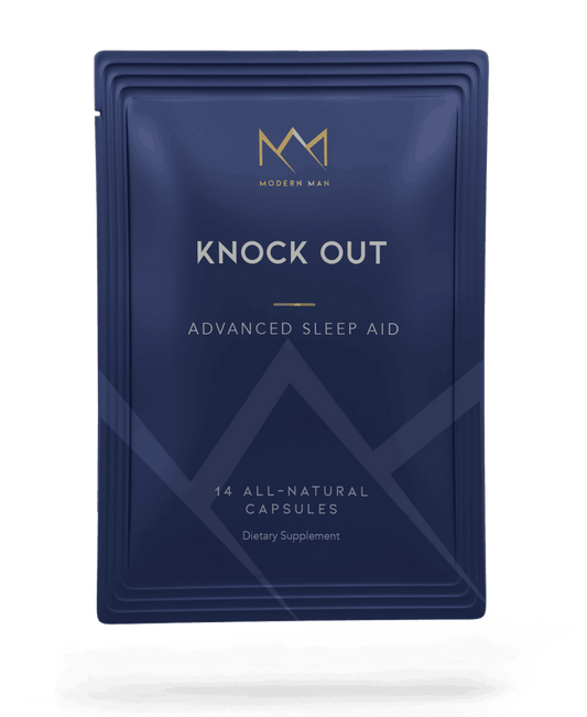 KNOCK OUT by Modern Man, OTC Sleep Aid & Muscle Recovery Repair