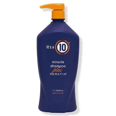 IT'S A 10 MIRACLE DAILY SHAMPOO PLUS KERATIN 33.8 oz