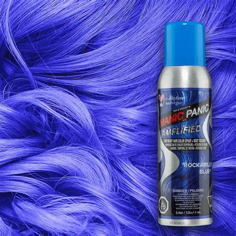 ROCKABILLY BLUE™ – AMPLIFIED™ TEMPORARY SPRAY-ON COLOR AND ROOT TOUCH-UP