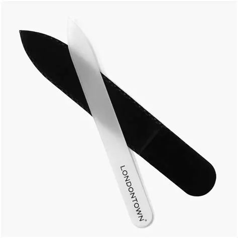 White Glass Nail File – Tempered Glass File