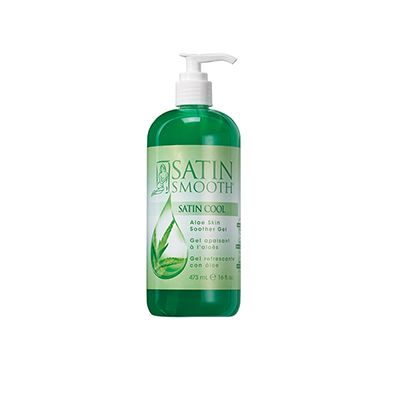 Satin Smooth Satin Cool Aloe Vera Skin Soother Gel, 16 fl oz