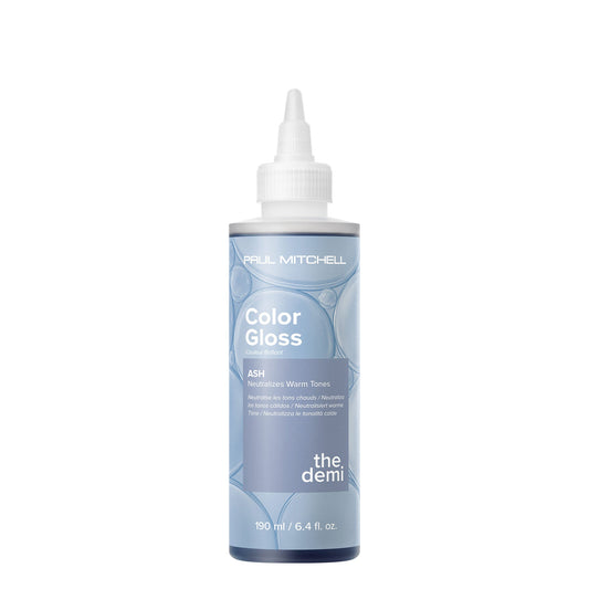 ポールミッチェル デミカラー グロス アッシュ デポジットオンリー ヘアカラー トーン＆ツヤ強化 6.4 fl oz