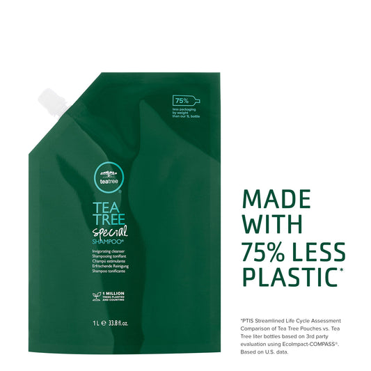 Tea Tree Special Shampoo Refill Pouch 33.8 fl oz