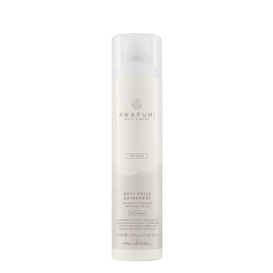 Awapuhi Wild Ginger Anti-Frizz Hairspray Lightweight Frizz Control with Humidity Protection 9.1 fl oz