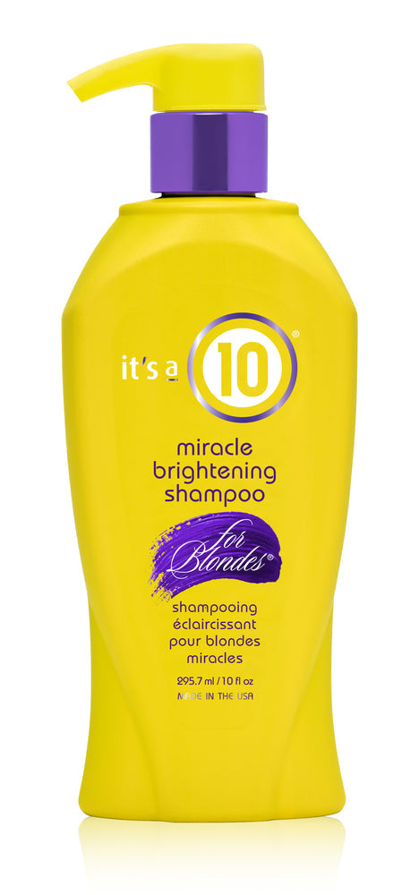 It’s a 10 Haircare Miracle Brightening Shampoo for Blondes 10 fl oz