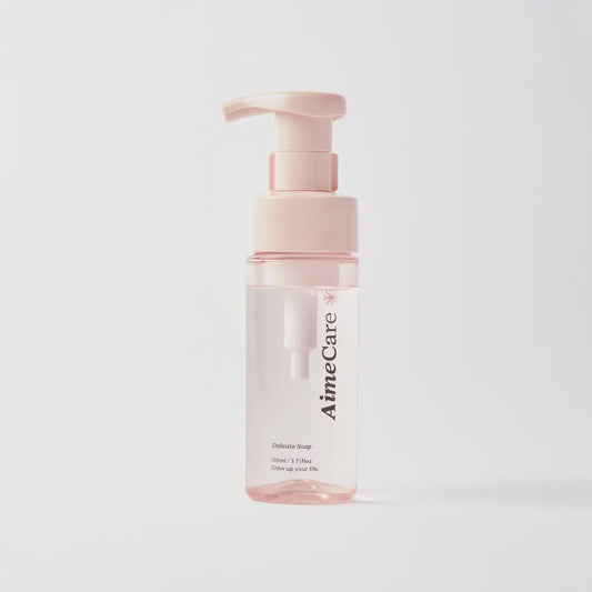 AimeCare Delicate Zone Soap- Gentle Foam-Based feminine care soap 110 ml, Made in Japan
