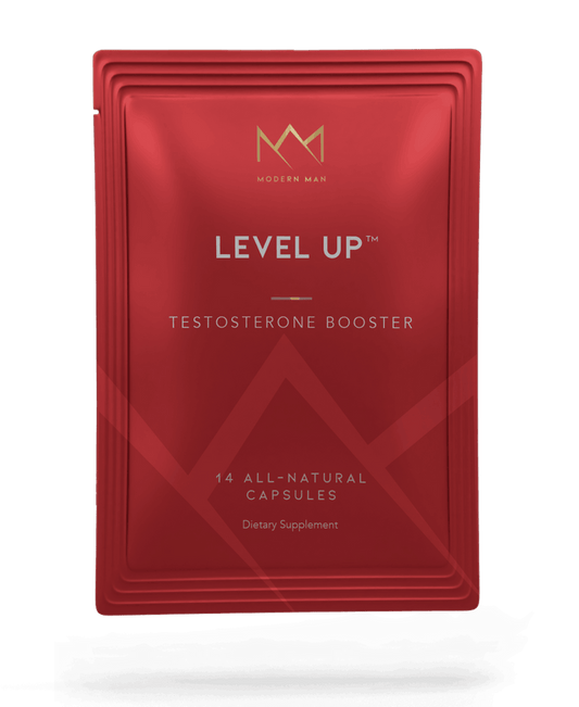 LEVEL UP by Modern Man, Natural Testosterone Booster Supplement