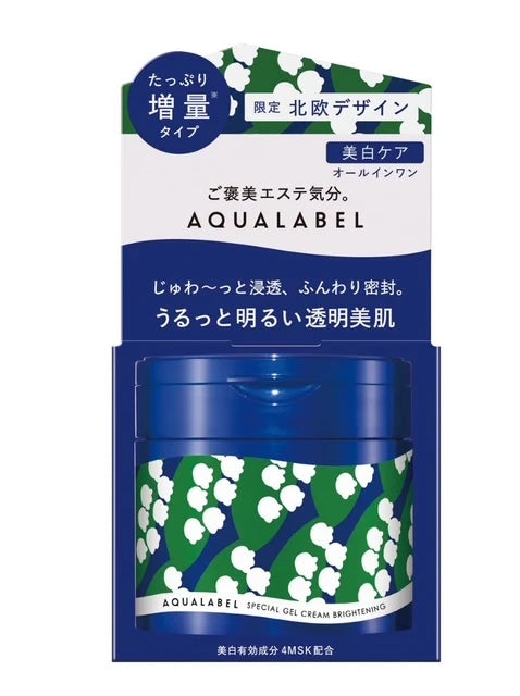Shiseido Aqualabel Special Gel Cream Brightening All-In-One Cream 111 g -limited edition