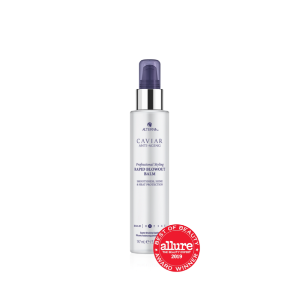 A bottle of serum with the label " allure "