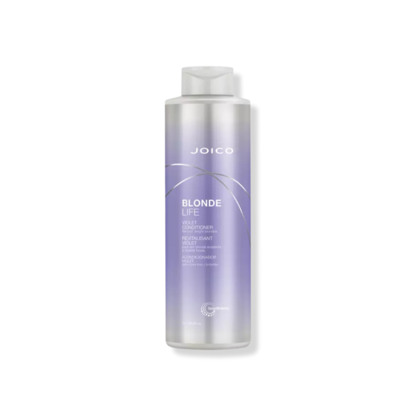 A bottle of joico blonde life shampoo.