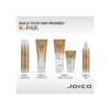 A package of joico k-pak hair care products.