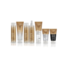 A group of different types of skin care products.