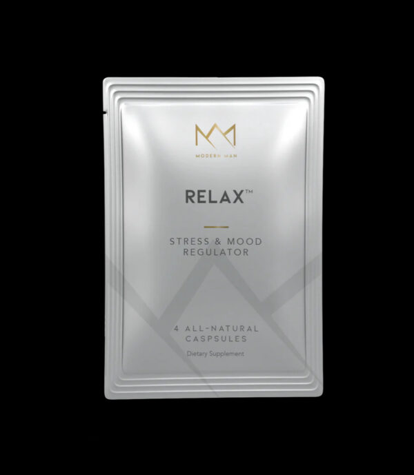 A white package of relax mask